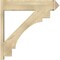 Ekena Millwork Merced Arts & Crafts Rough Sawn Outlooker, Douglas Fir, 8"W x 36"D x 36"H OUT08X36X36MRC03RDF - alternate 4